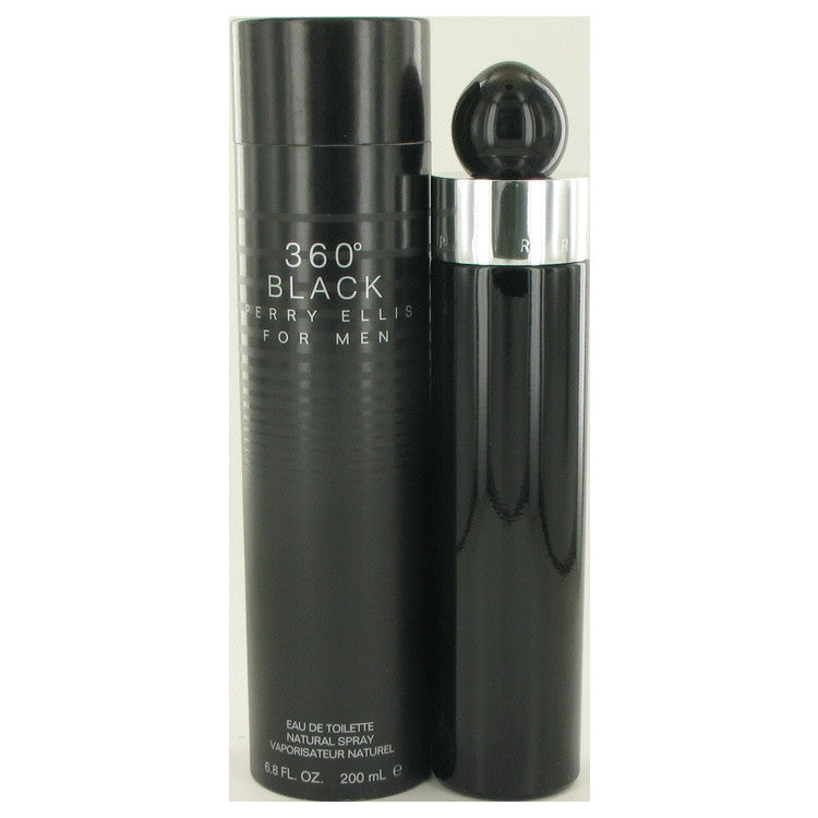 Perry Ellis 360 Black by Perry Ellis Eau De Toilette Spray 6.8 oz Perry Ellis 360 Black by Perry Ellis Eau De Toilette Spray 6.8 oz